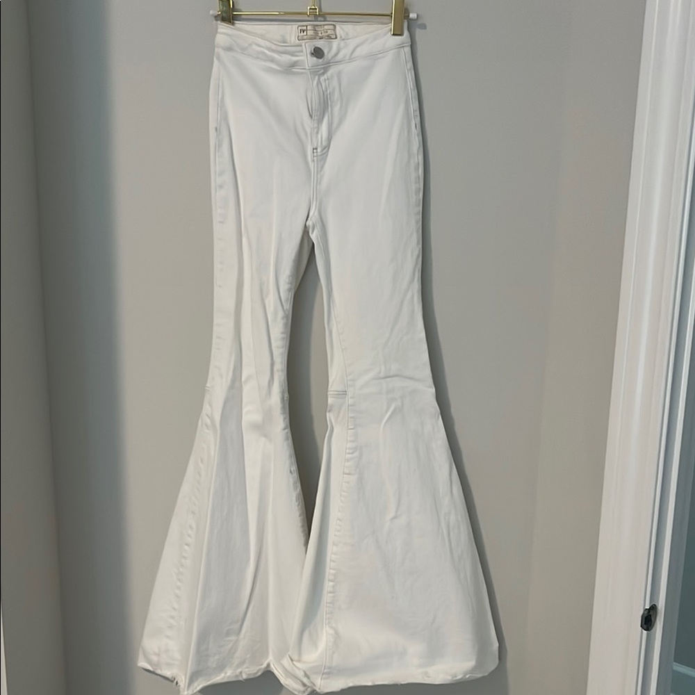 White Flared Pants - image 1